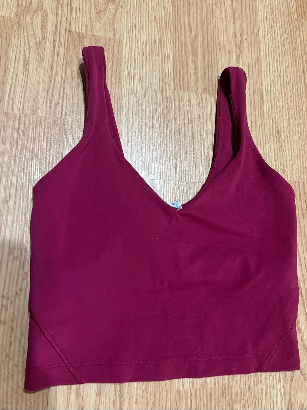 Lululemon Align Tank Top- Deep Luxe: 2